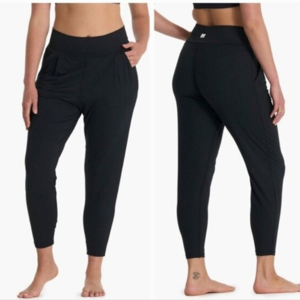 Vuori Lux At Ease Ribbed Harem Pants Women's Jogger Pants High Rise Lounge